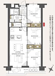 ライフコア東林間アネックス 314号室
