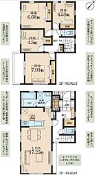 大和市福田第2　新築戸建 1号棟
