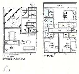 海老名市社家　第18　新築戸建〜全３棟 2号棟
