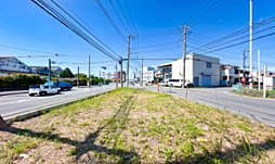 茅ヶ崎市萩園　建築条件なし売地