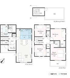 平塚市第1黒部丘　全2棟新築戸建て 2号棟