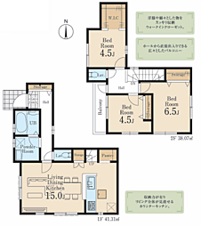 相模原市南区磯部第5〜新築戸建　全2棟〜 1号棟