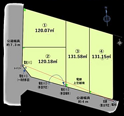 藤沢市羽鳥5丁目　全5区画　建築条件なし売地 NO.4