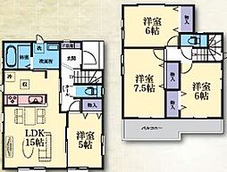 平塚市河内２丁目　全５棟新築戸建て D