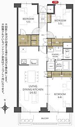高尾パークハイツA棟〜リノベーション物件〜 1015号室