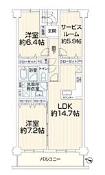 グランディーノ多摩ニュータウン永山 402
