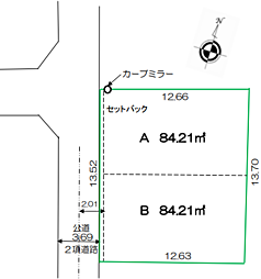 古淵　住宅用売地 A