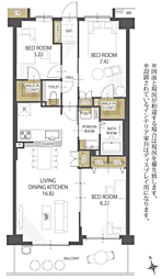 フォルスコート東林間 502号室