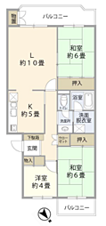 あやせグリーンハイツ ２号棟 １０２号室