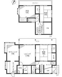 伊勢原市西富岡　中古戸建