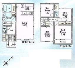 八王子市諏訪町23-1期全3区画 3号棟