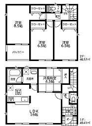 茅ヶ崎市浜之郷第１５全１棟新築戸建 １号棟