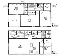 平塚市北金目第９全６棟　新築戸建 4号棟