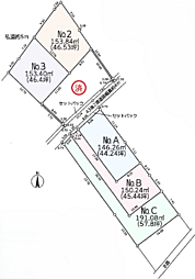 八王子市下恩方町6区画 建築条件付売地 No.A