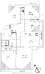 グリーンヒル鴨志田西団地11号棟 301号室