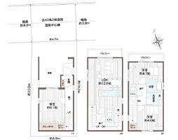 横浜市旭区鶴ヶ峰二丁目〜新築戸建 全2棟〜 A号棟