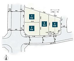 平塚市第1真田　全4区画　売地 3号地
