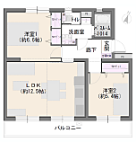 松が谷団地6-2号棟〜中古マンション〜 202号室