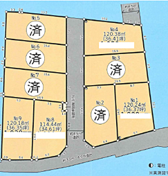 〜建築条件なし〜相模原市中央区上溝　売地 NO9