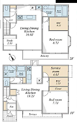 厚木市上荻野の一戸建て