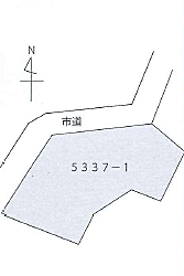 売地　本厚木上萩野5337-1