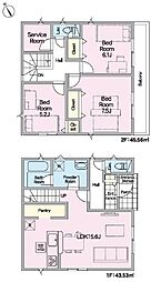 南足柄市福泉第4　新築分譲住宅全3棟 NO2