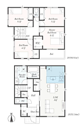 〜新築一戸建て〜厚木市第5山際（全2棟） 1号棟