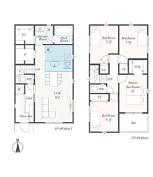 〜新築一戸建て〜厚木市第5山際(全2棟) 2号棟