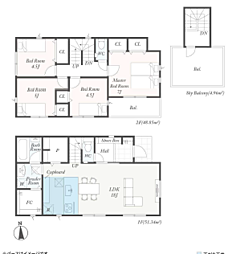 〜新築一戸建て〜厚木市第2妻田南 1号棟