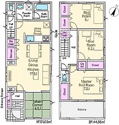 長尾家具町2丁目CRADLEGARDEN全13棟新築分譲地内
