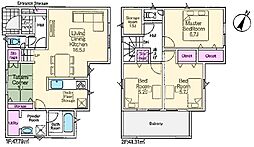 長尾家具町2丁目CRADLEGARDEN全13棟新築分譲地内