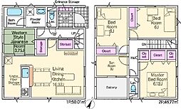 長尾家具町2丁目CRADLEGARDEN全13棟新築分譲地内