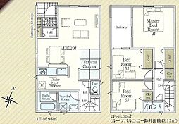 渚本町CRADLEGARDEN全3棟新築分譲地内1号棟