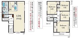 香里園桜木町全2棟新築分譲地内1号棟