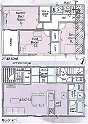 山之上西町CRADLEGARDEN全2区画新築分譲地内1号棟