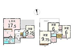 新築戸建 虹の丘4丁目　全1棟　1号棟