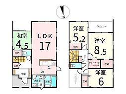 新築戸建 西勝山　全2棟　1号棟