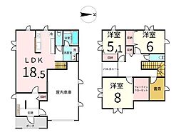 新築戸建 上愛子字雷神　全4棟　2号棟