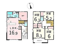 新築戸建 宮城野区岩切字鴻巣　3期　全3棟　1号棟