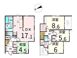 新築戸建 中山吉成2丁目　全2棟　1号棟