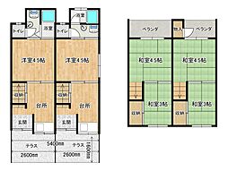 大東市南津の辺　２戸セット