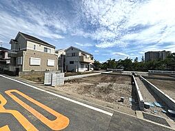 草加市松江　土地面積30坪超　建築条件なし売地