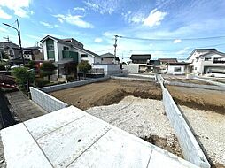 草加市松江　土地面積30坪超　建築条件なし売地