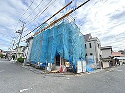 草加市谷塚町　床暖房付き21帖超のLDK　収納豊富な新築住宅