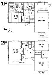 木更津市請西南2丁目　中古戸建