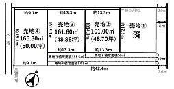 袖ケ浦市奈良輪　売地 区画2