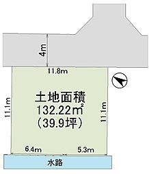 宇都宮市若松原1丁目　土地