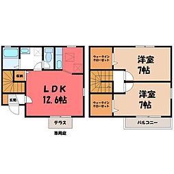 宇都宮市下栗町の一戸建て