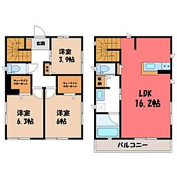 宇都宮市兵庫塚3丁目の一戸建て