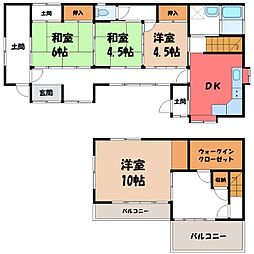 栃木市片柳町1丁目の一戸建て